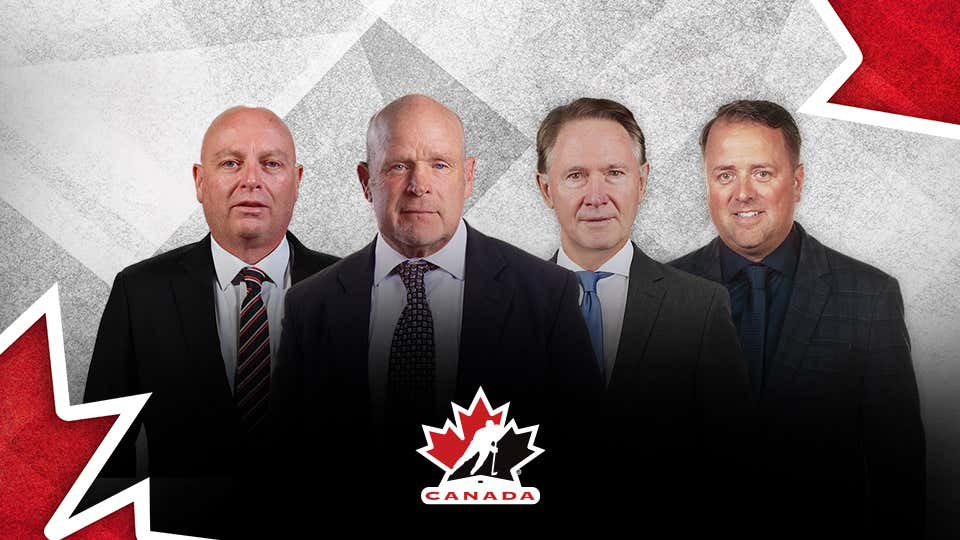 Dave Brown, Mark Hunter, Mike Johnston and Yanick Lemay.